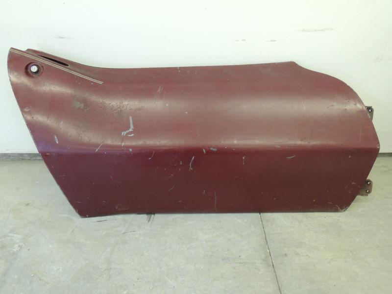 C3corvette original drivers side r/h passenger side fiberglass door 1968