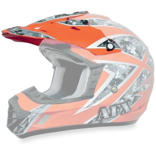 Afx fx-17y urban youth mx peak - 2012 models safety orange