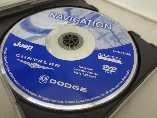 Jeep chrysler dodge  56038642ad   dvd  navigation  disc !!!