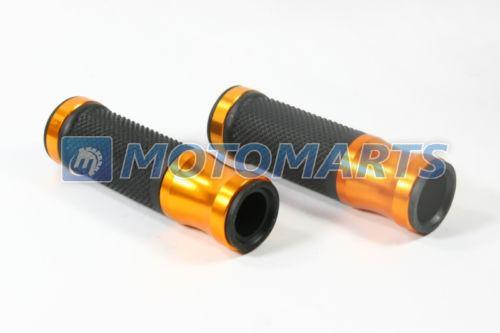 7/8" 22mm golden handlebar hand grips for cbr 600 900 1000 rr 954 919 923 1100xx