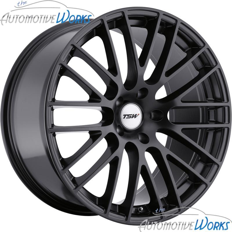 1 - 18x8.5 tsw max 5x120 +30mm matte black rim wheel inch 18"