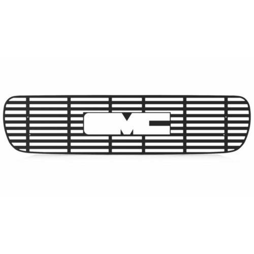 Gmc sierra ld 00-02 horizontal billet black powdercoat grill insert trim cover