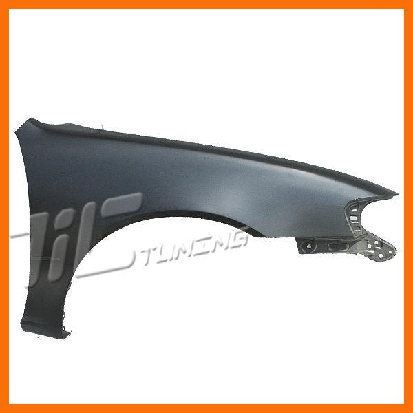 1998-2002 geo prizm front fender primered black steel passenger replacement rh