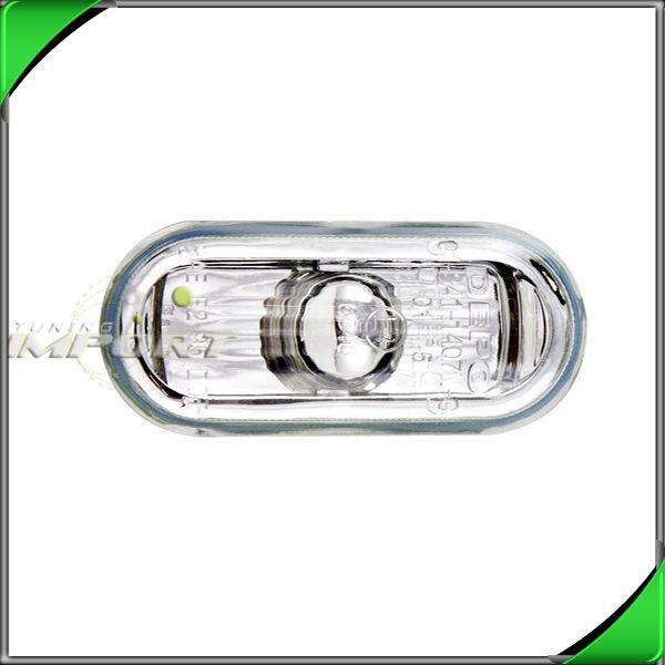 99-06 volkswagen golf gti jetta passat mk4 chrome side marker signal light lamp 