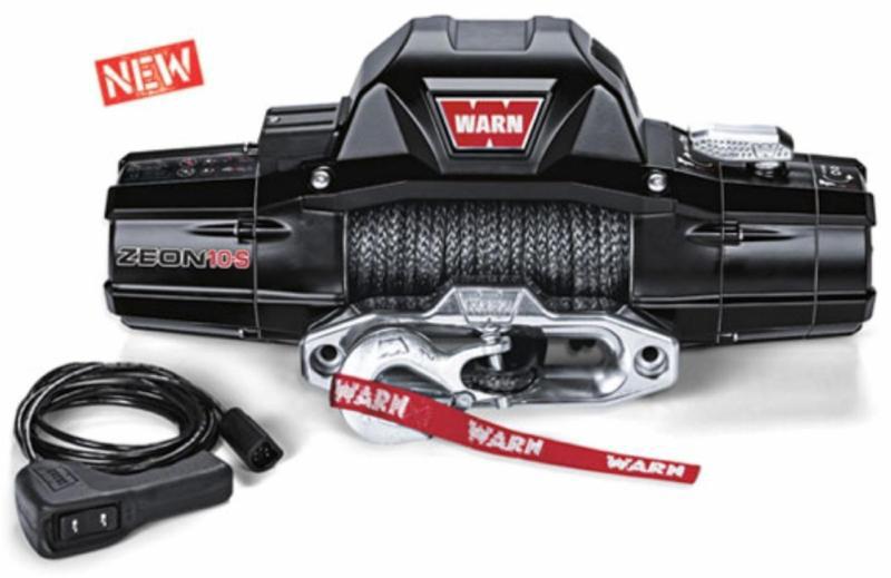 New warn zeon 10-s 10,000 sythentic rope winch hawse 10s superwinch ramsey 89611