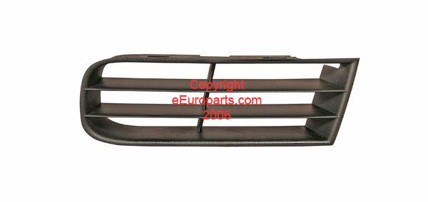 New genuine saab bumper grille - driver side 4564878