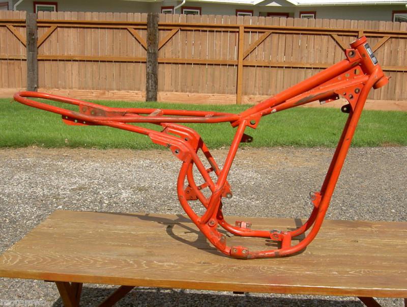 77 maico 400 400aw frame has ws high pipe mounts ahrma vmx