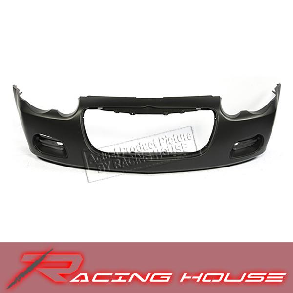 2004-2006 chrysler sebring sedan base/lx/touring primered front bumper cover 05