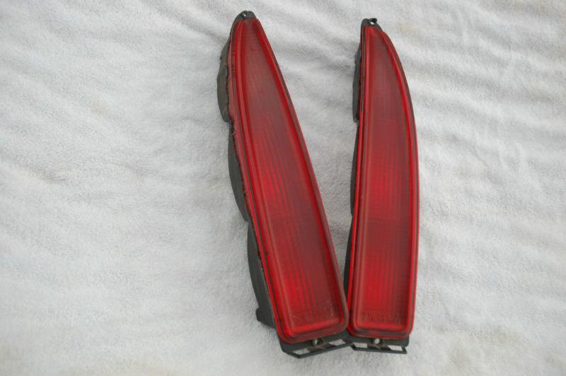 93-96 oem cadillac fleetwood brougham tail light lenses  set taillights brake