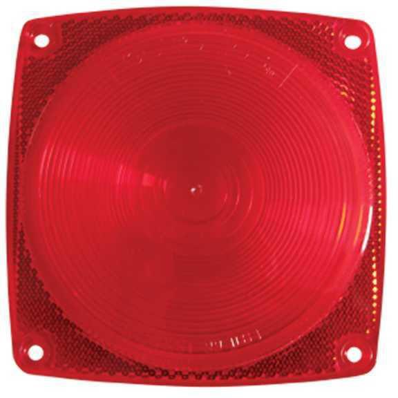 Balkamp bk a8rbp - trailer signal lens - universal, 4.5625"" x 4.5625"" x .25""