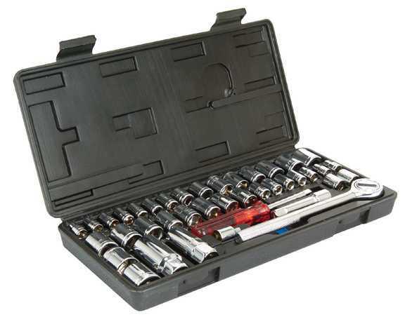 Balkamp bk 91709 - socket set, sae & metric; standard