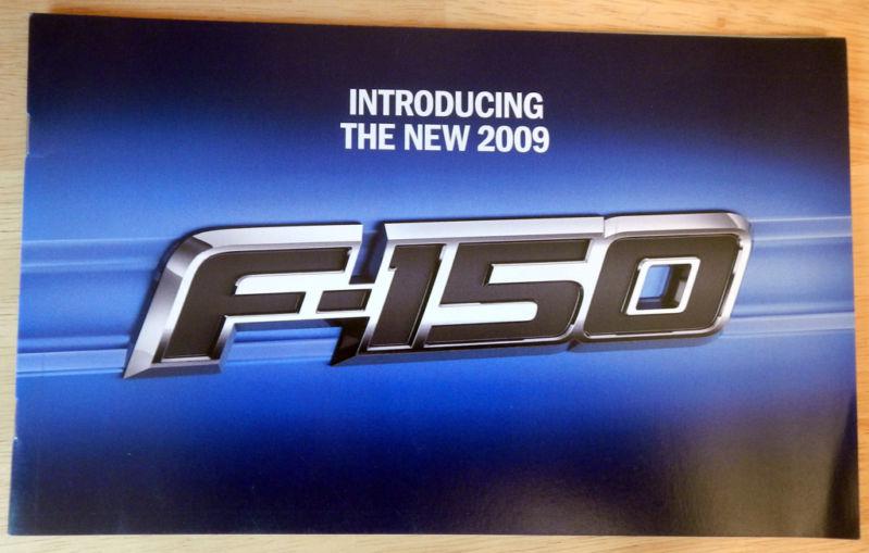 New 2009 ford f-150 brochure