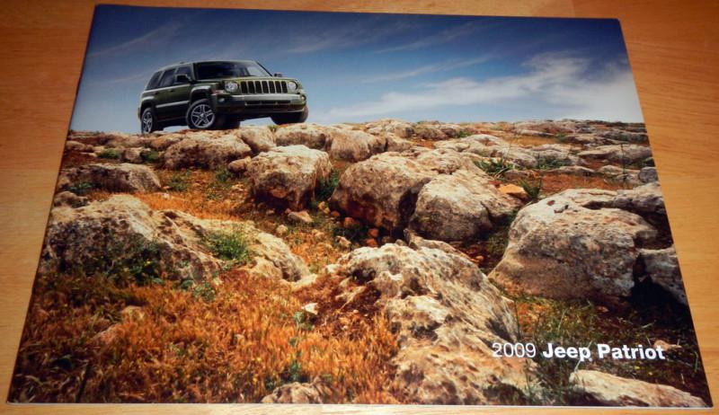 New 2009 jeep patriot dealer sales brochure