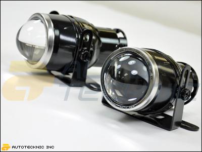 Universal p1 hid 880 9005 9006 bulb type projector fog lights foglights kit