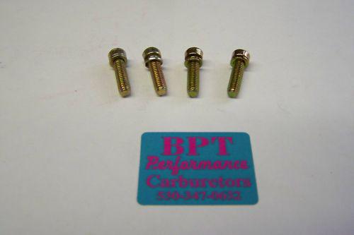 Holley vacuum secondary housing lid screws, bg demon grant  qft carbs