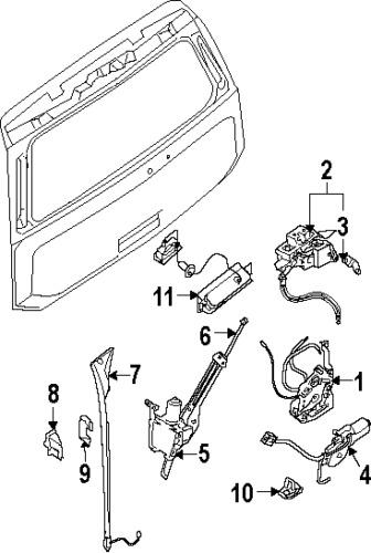 Infiniti 25384zh60a genuine oem factory original switch