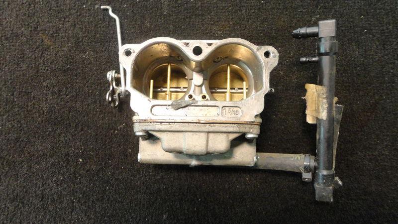 Bottom carburetor carb assy #0437205, 1996 johnson 112hp evinrude outboard motor