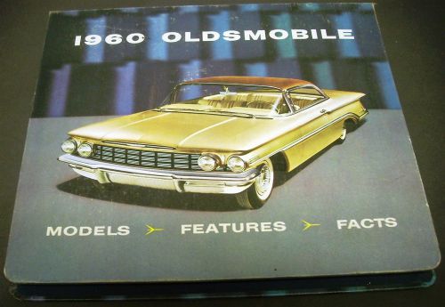 1960 oldsmobile data book dealer album dynamic 88 super 98 60 sales facts rare