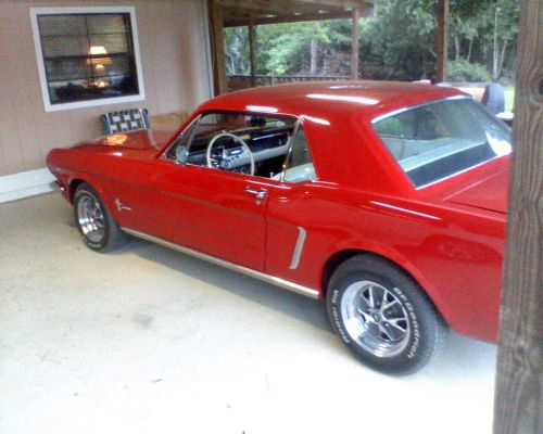 65 mustang manual 3 speed transmission with bell housing and shifter