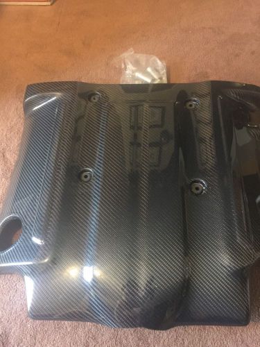 97-04 chevy corvette 5.7l ls1 v8 rks carbon fiber engine cover