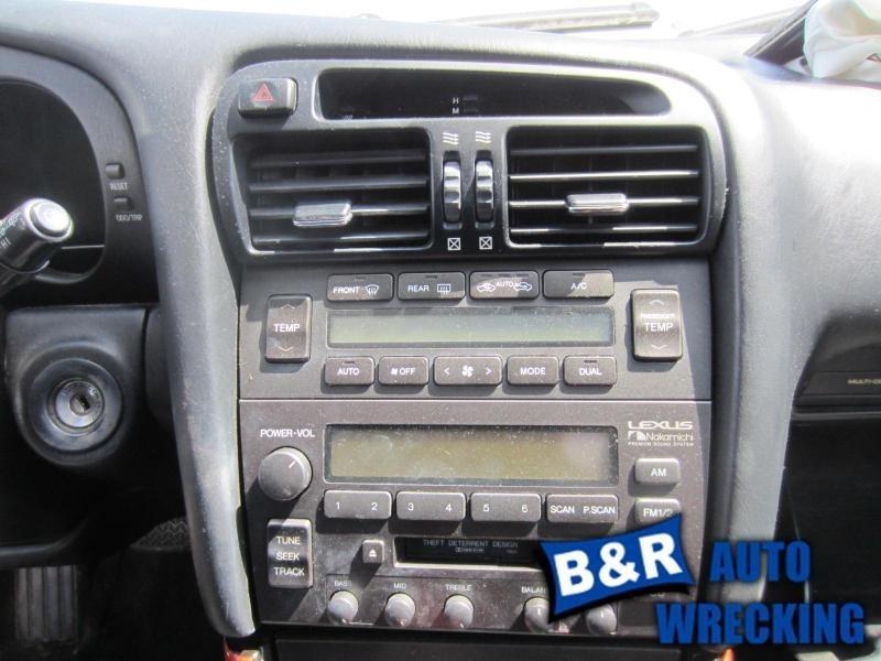 Radio/stereo for 98 99 00 lexus gs300 ~ recvr w/cass 2 din mtd nakamichi 7 spkrs