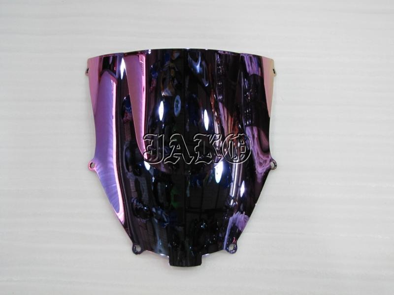 Windshield iridium screen racing windscreen for kawasaki zx-9r 2002-2003