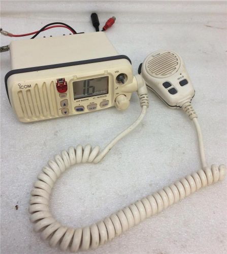 Icom ic m402s vhf marine radio transceiver