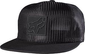 Fox racing implication mens snapback hat black one size