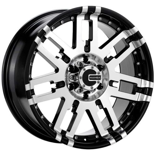 20x9 black mamba m2x 5x5 +10 wheels w/ nitto dura grappler 275/55r20 tires new