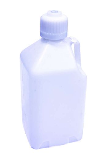 Scribner plastic white plastic square 5 gal utility jug p/n 2000w