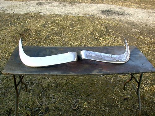 1963 64 65 66 67 chevrolet corvette rear chrome bumpers l@@k!!