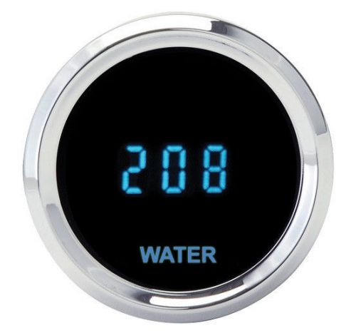 Dakota digital universal solarix water temperature gauge blue display slx-04-1