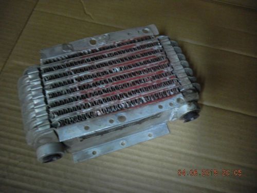 Vintage hot rod engine oil cooler