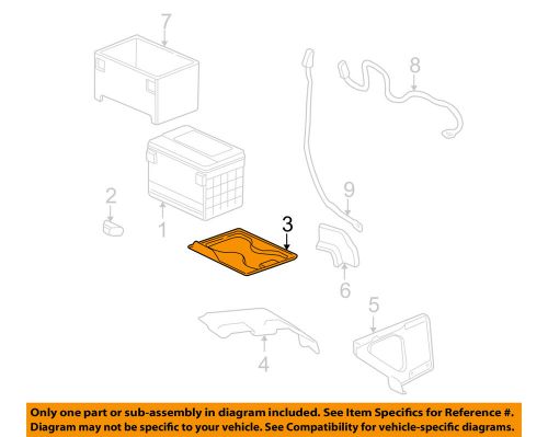 Gm oem-battery tray 15246518