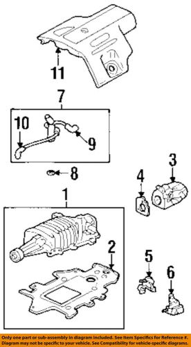 Gm oem supercharger-mounting gasket 24503911