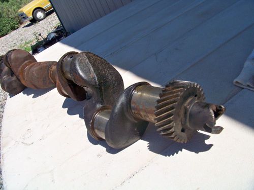 Original 1920&#039;s 1924 buick master 6 cylinder engine # 1219407 crank shaft oem