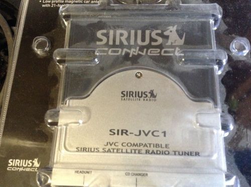 New open sirius connect satellite radio tuner sir-jvc1 xm read sirjvc1 jvc