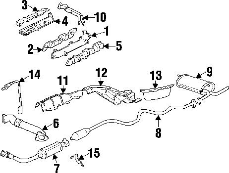 Chevrolet\buick\pontiac 24504632 genuine oem manifold gasket