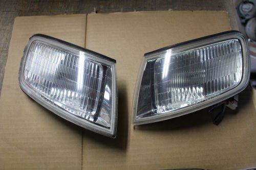 Jdm honda accord wagon cf2 ce1 front corner lights l/r oem 95