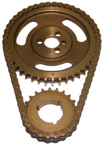 Cloyes heavy duty double roller timing chain sbc w/advance retard 3 keyway