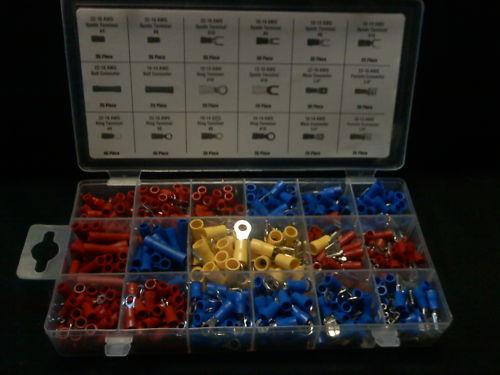 520pc. electrical terminal connector assortment kit