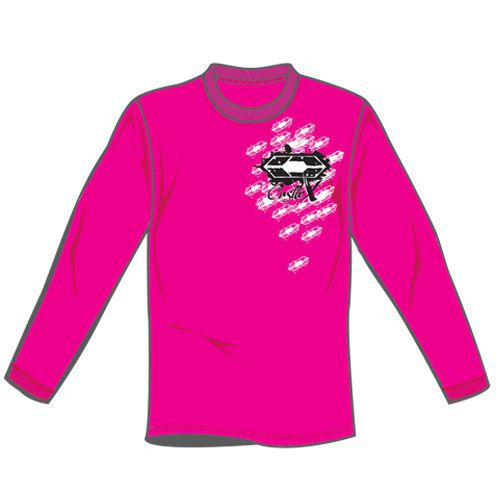 Castle x racewear twinkle womens long sleeve shirt magenta