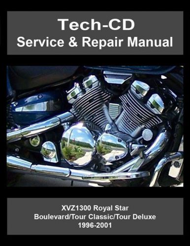 Yamaha royal star tour deluxe service repair manual boulevard classic 1996-2001