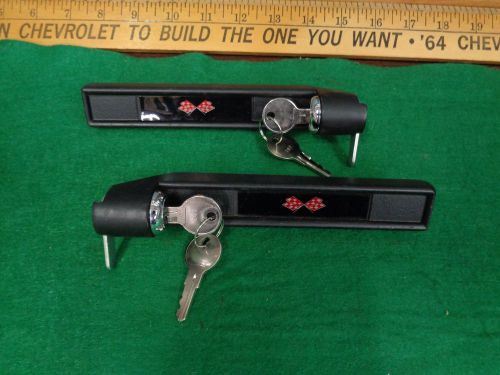 Corvette t-top locks 1968-1982 new, pair.