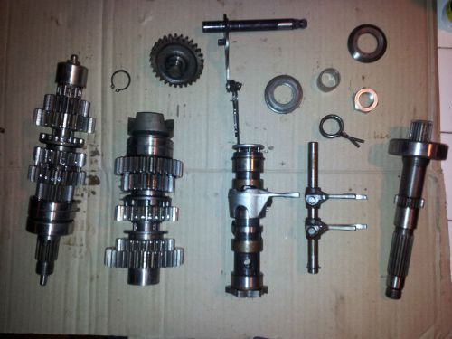 1983 kawasaki kz750 kz 750 f ltd transmission gears forks shift drum set