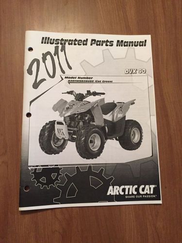 2011 arctic cat atv dvx 90 parts manual new p/n 2258-872