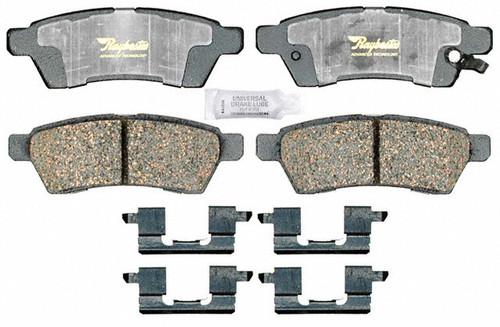 Raybestos atd1100c brake pad or shoe, rear-advanced technology brake pad