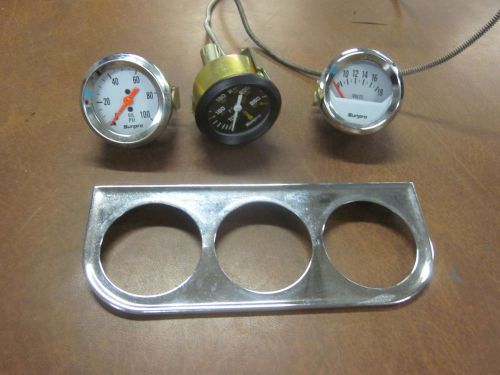 Sun pro gauges oil temp volts