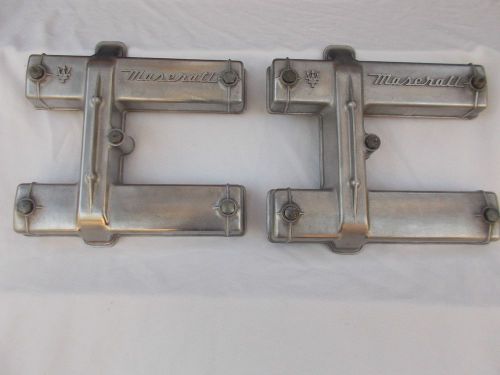 1970-1975 ctroen sm ,maserati merak valve covers,cam covers, pair