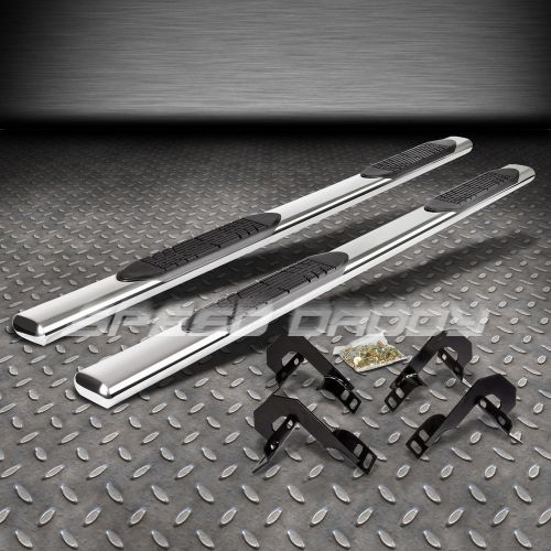 09-14 ford f150/lobo extended cab truck stainless polished 5&#034;oval nerf step bars